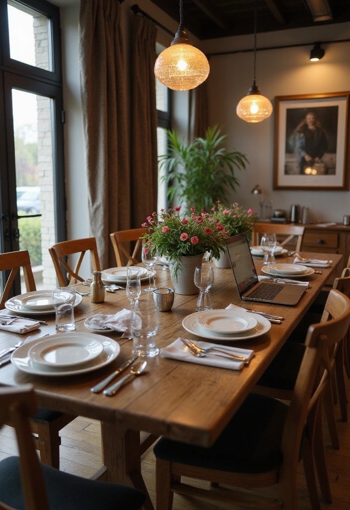 10 Multi-Purpose Room Layouts That'll Transform Your Space (You Won't Believe #3!) - 8. The Versatile Dining-Workspace