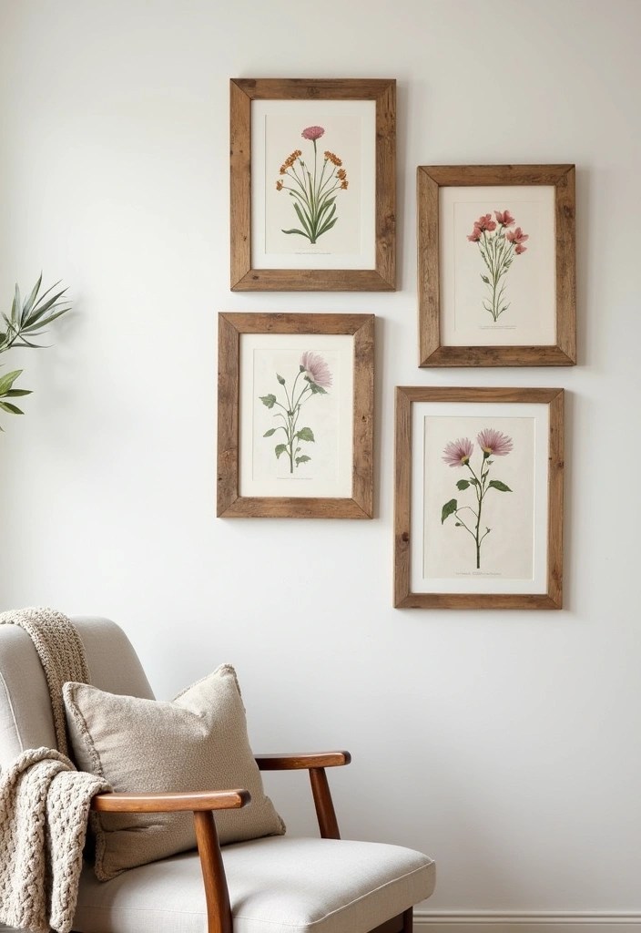 15 Vintage Wall Art Pieces That'll Make Your Walls Tell a Story (You Won't Believe #7!) - 1. Classic Botanical Prints