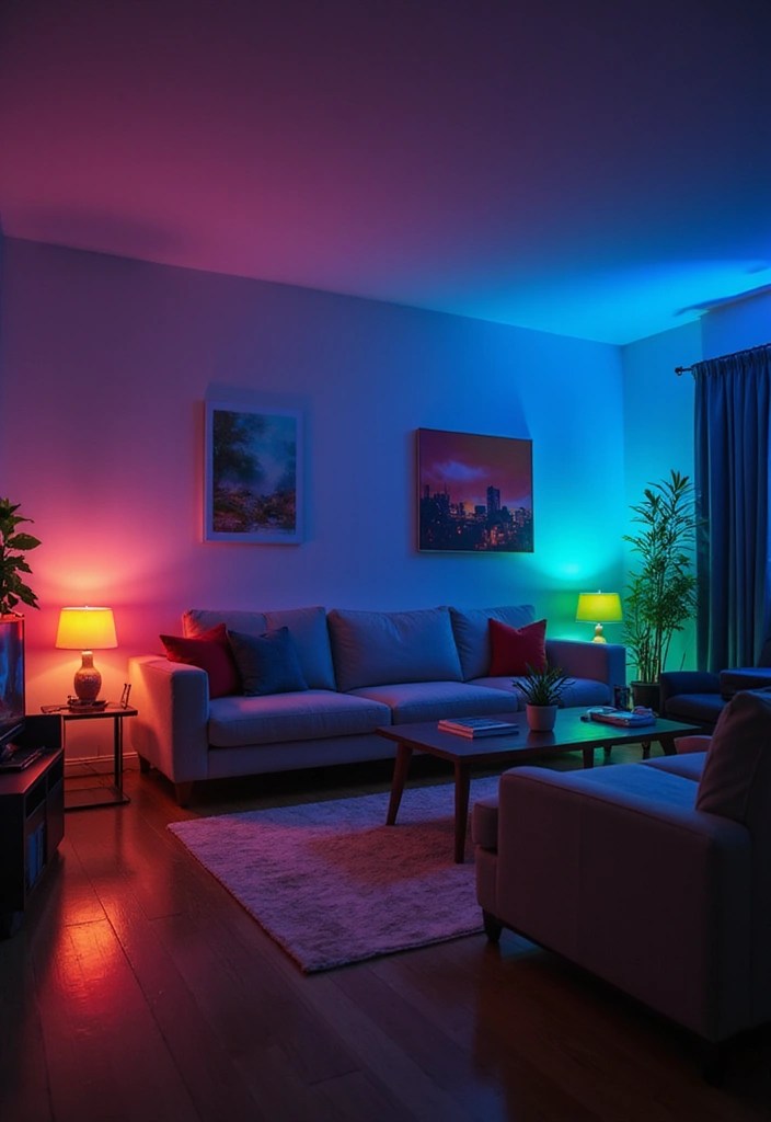 10 Enchanting Modern Lighting Trends That Will Illuminate Your Home Like Never Before! - 2. Smart Lighting Solutions