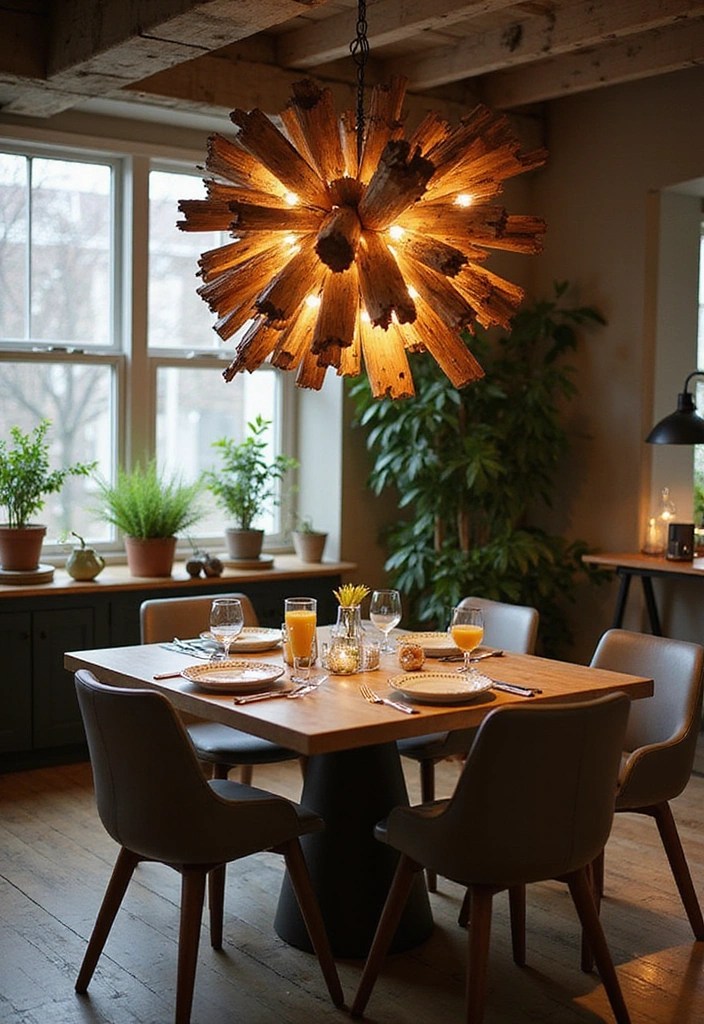 10 Stunning Sustainable Home Accessories That Will Transform Your Space! - 8. Sustainable Lighting Fixtures