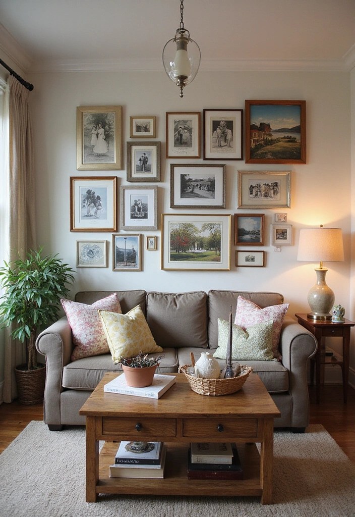 15 Cozy Living Room Inspirations That Will Make You Want to Cuddle Up Right Now! - 8. Personal Touches