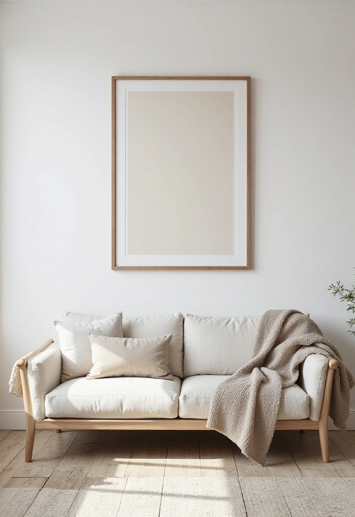 15 Cozy Living Room Inspirations That Will Make You Want to Cuddle Up Right Now! - 12. Minimalist Cozy