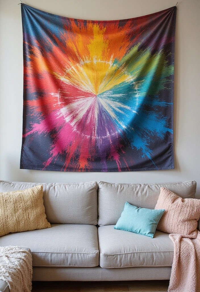 15 DIY Wall Art Projects That Will Transform Your Space (You Won't Believe #7!) - 9. Canvas Tapestry
