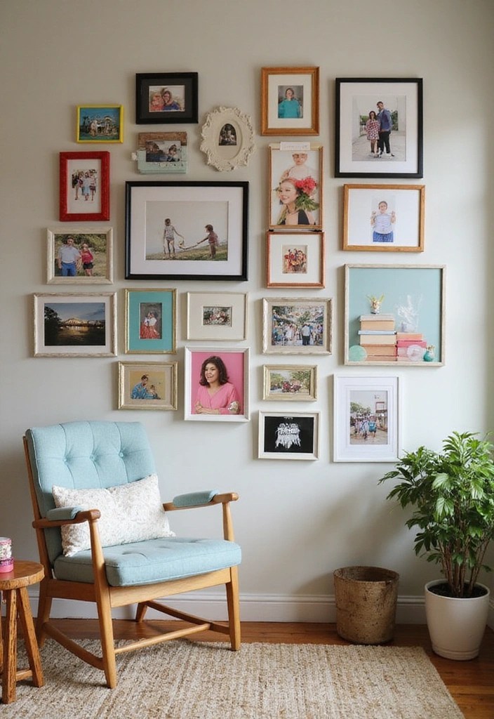 15 DIY Wall Art Projects That Will Transform Your Space (You Won't Believe #7!) - 5. Photo Collage