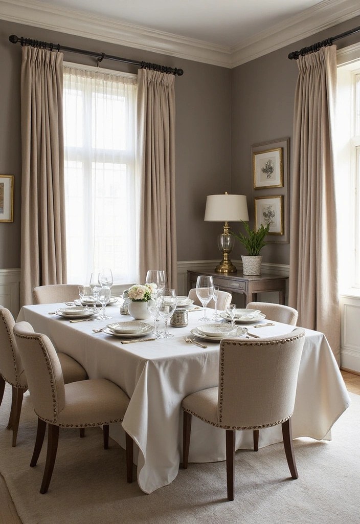21 Stunning Color Palette Ideas for Interiors That Will Transform Your Space! - 19. Sophisticated Taupe and Ivory