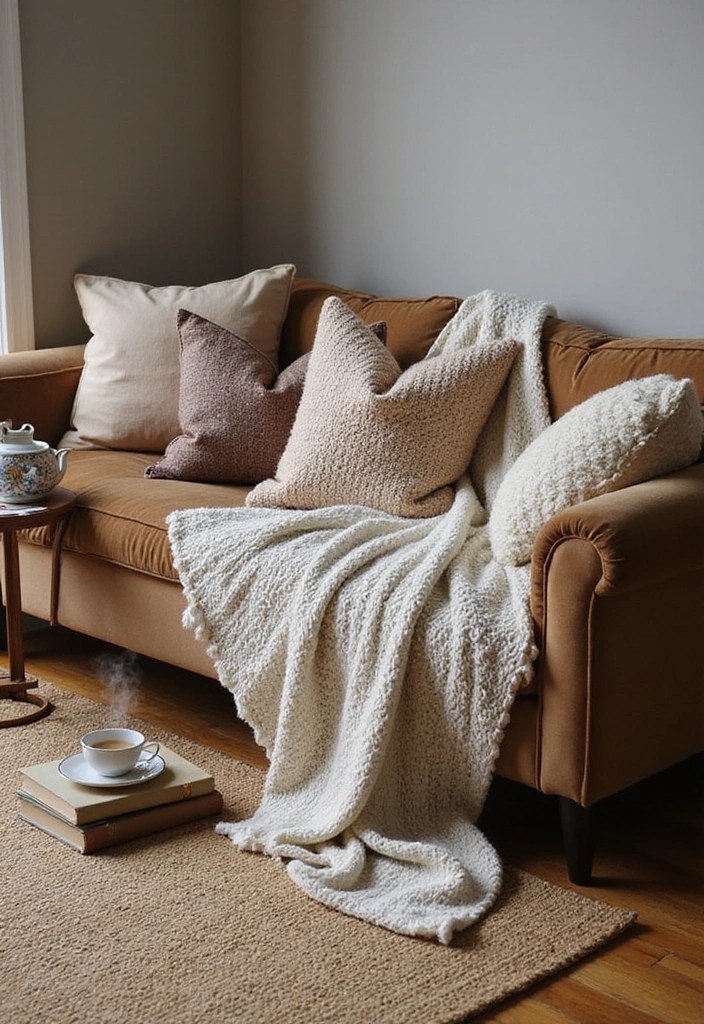 14 Scandinavian Decor Tricks to Hygge-fy Your Home (Warning: Extreme Coziness Ahead!) - 2. Layer Textures