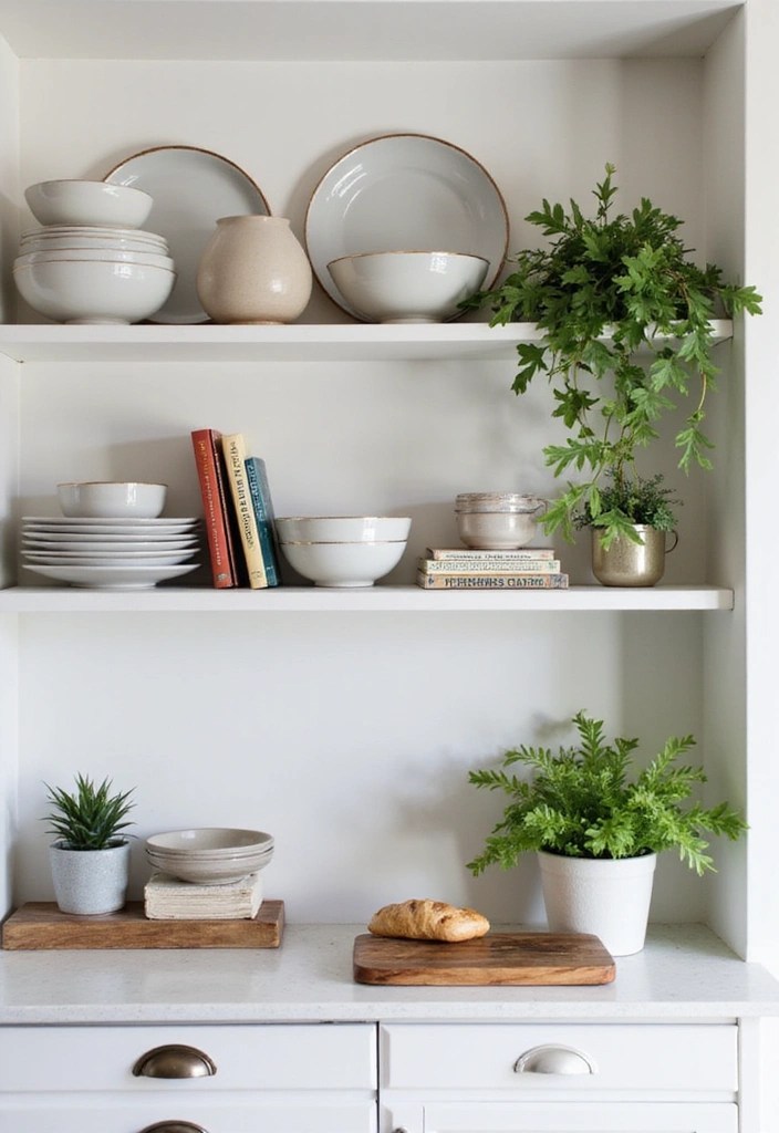 13 Minimalist Interior Design Secrets That'll Transform Your Space in a Day! - 6. Use Open Shelving Wisely